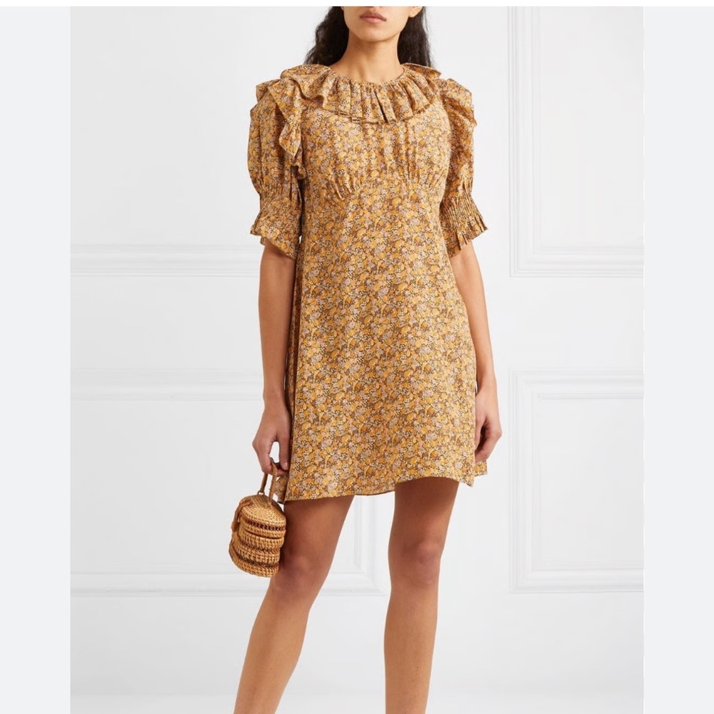 DOEN Lady Emma Floral Baudoin Dress